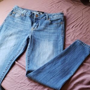 Celebrity Pink Faded Skinny Jeans